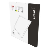 LED panel LUXXO backlit 60×60, štvorcový vstavaný biely, 22W neutrálna b.