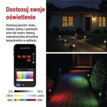 GoSmart Oświetlenie punktowe LED RGB IC + CCT, IP65, zestaw startowy 4 szt., WiFi