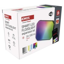 GoSmart välis-LED-prožektor, laiendussett, 1 osa, 4 W, RGBIC dimmer, WiFi