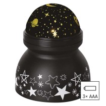 LED dekoratívny projektor – vesmír, 3x AAA vnút.