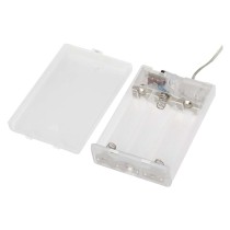 LED girlanda - biseri, 1,2 m, 3x AA, notranja, toplo bela, časovnik