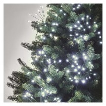 LED světelný řetěz – svítící trsy, nano, 8 m, vnitřní, studená bílá, časovač