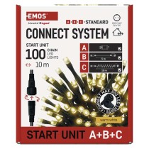 Základní sada pro spojovací řetězy Standard, 10 m, venkovní, teplá bílá, časovač