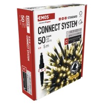 Standard LED Verbindungskette, 5 m, Außen/Innen, warm-weiß