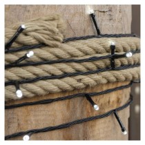 Standard LED spojovacia vianoč. reťaz, 5 m, vonkajšia aj vnútorná, studená biela