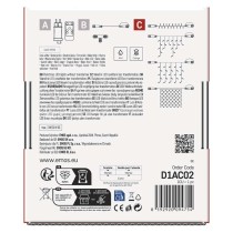 Standard LED spojovacia vianoč. reťaz, 5 m, vonkajšia aj vnútorná, studená biela