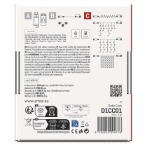 Oświetlenie łączone Standard - sople 100 LED 2,5 m zimna biel, IP44