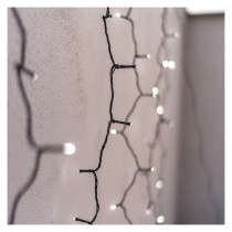 Standard LED spojov. vianočná reťaz – záclona, 1x2 m, vonkajšia, studená biela