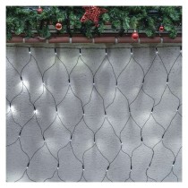 Standard LED spojovacia vianočná reťaz – sieť, 1,5x2 m, vonkajšia, studená biela