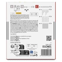 Stand. LED savienojošā virt., mirgojoša – lāstekas, 2,5 m, liet. ārā, silti/auksti balta