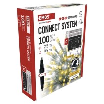 Stand. LED savienojošā virt., mirgojoša – lāstekas, 2,5 m, liet. ārā, silti/auksti balta