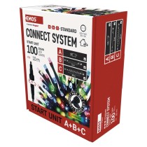 Základná sada pre spojovacie reťaze Standard, 10 m, vonkajšia, multicolor, časovač