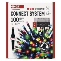 Standard LED spojovací vánoční řetěz, 10 m, venkovní i vnitřní, multicolor