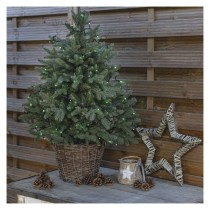 Standard LED spojovacia vianočná reťaz, 10 m, vonkajšia aj vnútorná, zelená