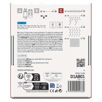 Standard LED spojovací vánoční řetěz, 10 m, venkovní i vnitřní, modrá