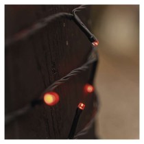 Standard LED spojovacia vianočná reťaz, 10 m, vonkajšia aj vnútorná, červená