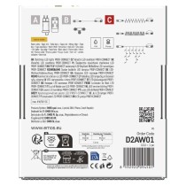 Profi LED Verbindungskette schwarz, 5 m, Außen/Innen, warm-weiß