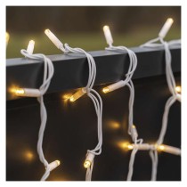 Profi LED Verbindungskette weiß, 10 m, Außen/Innen, warm-weiß