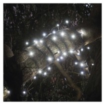 Profi LED spoj. reťaz preblikávajúca, 10 m, vonkajšia aj vnútorná, studená biela