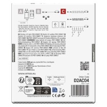 Profi LED spojovací řetěz černý, 10 m, venkovní i vnitřní, studená bílá