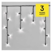 Profi LED ühendatav valguskett must – jääpurikad, 3 m, õue, külm valge