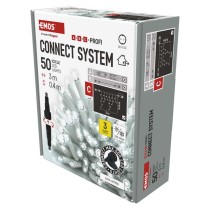 Profi LED spojovacia reťaz biela – cencúle, 3 m, vonkajšia, studená biela