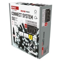 Profi LED spoj. reťaz preblikávajúca – cencúle, 3 m, vonkajšia, studená biela