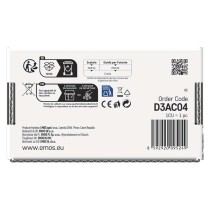 Dekoracje- 75 LED nano łezki 7,5m zimna biel, zielony przewód, IP44 timer