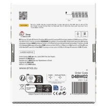 Lampki choinkowe LED Classic Cluster, jeżyk, 400 LED 8m, ciepła biel, czarny, IP44, timer