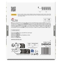 Lampki choinkowe LED Classic Cluster, jeżyk, 300 LED 6m, ciepła biel, czarny, IP44, timer