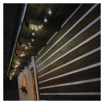 Lampki choinkowe Classic 80 LED 8m zimna biel, zielony przewód, IP44, 8 programów, timer