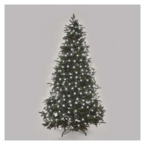 LED vánoční cherry řetěz – kuličky, 48 m, venkovní i vnitřní,studená bílá,programy,časovač