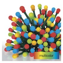 LED jõuluvalguskett kirsikobarad - kuulid, 30 m, õue/tuppa,mitmevärviline,8 režiimi,ajasti