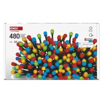 LED Weihnachtslichterkette Cherry–Kugeln, 48 m,Außen und Innen,Multicolor,Programme,Timer