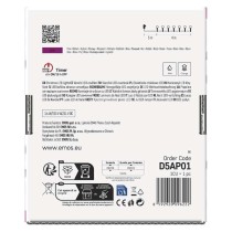 LED Ziemassvētku virtene – 2,5 cm bumbiņas, 4 m, liet. ārā un iekšt., rozā, ar taimeru