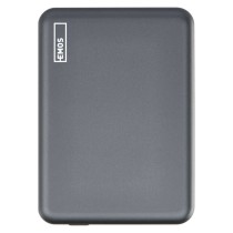 Power bank EMOS WI 522, 5 000 mAh, 20 W+Wireless, šedá