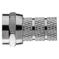 Konektor F vidlica pre koax CB500, 10ks