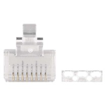 Konektor RJ45 pre FTP CAT6 (drôt) CAT6, 20 ks