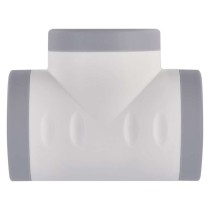 Rozbočovací zásuvka 2×, 1×USB-A+1×USB-C, bílo-šedá