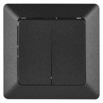 Serienschalter Nr. 5,  anthrazit