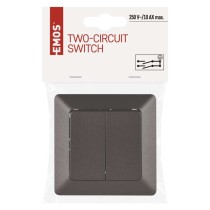 Serienschalter Nr. 5,  anthrazit