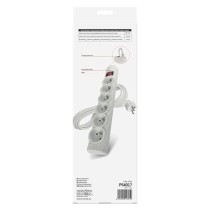 Listwa przeciwprzepięciowa EMOS, 6 gniazd, 5 m, biała