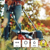 Hosszabbító 25 m / 1 aljzat / fekete / gumi-neoprén / 250 V / 2,5 mm2