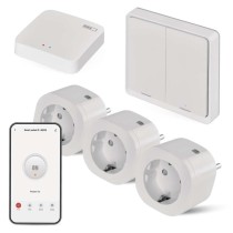Set GoSmart: 3x WiFi-Steckdose IP-3002S, 1x Szenenschalter, 1x ZigBee Gateway