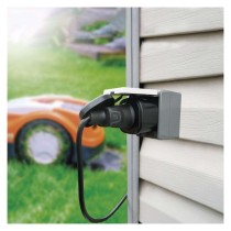 #GOSMART WIFI SOCKET IP44 WITH TIMER/WATT. SCHUKO 