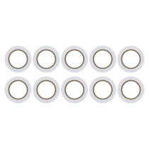 Izolační páska PVC 15mm / 10m bílá, 10 ks
