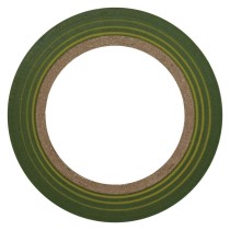 Izolační páska PVC 15mm / 10m zelenožlutá, 10 ks