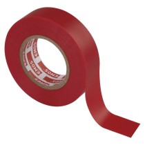Izolační páska PVC 19mm / 20m červená, 10 ks