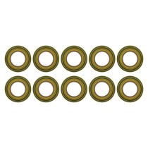 Izolační páska PVC 19mm / 20m zelenožlutá, 10 ks