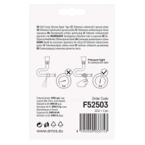 Silikonová páska vulkanizační 25mm / 3m černá